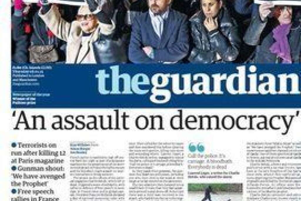 The Guardian (Grande-Bretagne) - "Un assaut sur la Démocratie".