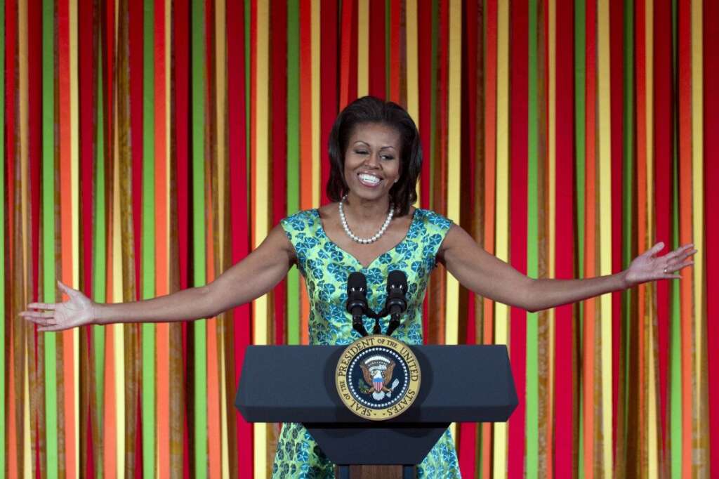 n°7 - Michelle Obama - Première dame des Etats-Unis