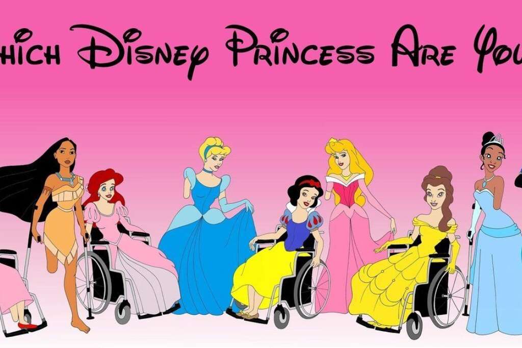 Les princesses contre la discrimination au handicap -