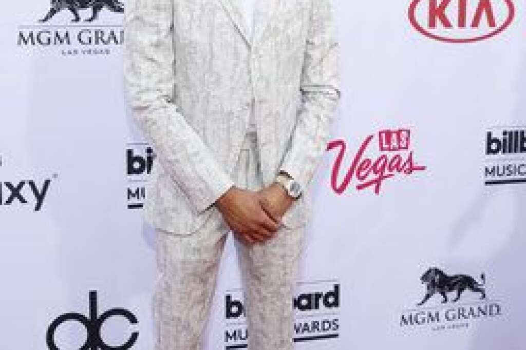 2015 Billboard Music Awards - Arrivals - Bryshere Y. Gray arrives at the Billboard Music Awards at the MGM Grand Garden Arena on Sunday, May 17, 2015, in Las Vegas. (Photo by Eric Jamison/Invision/AP)