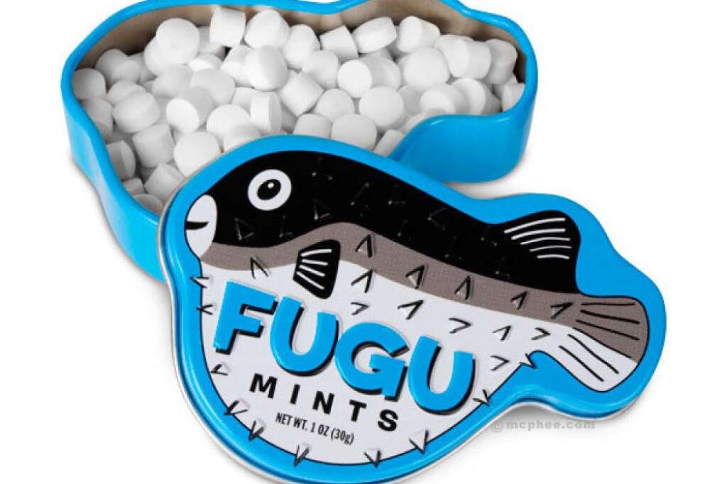 Pour ne pas risquer sa vie - Des pastilles au fugu, un poisson dont la découpe peut être fatale si elle est mal faite.