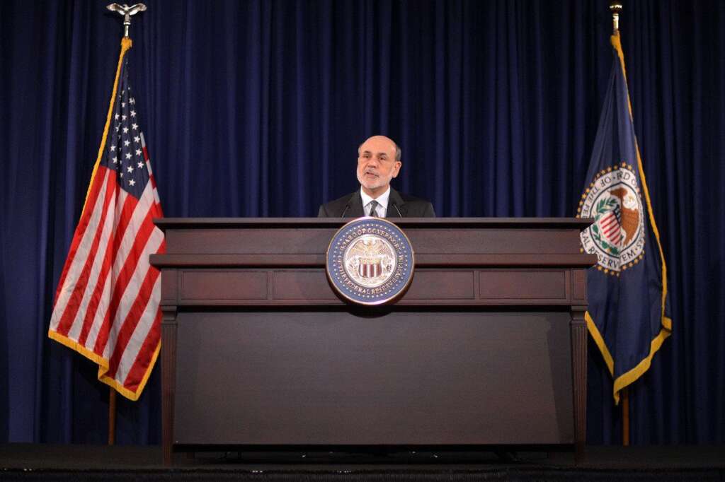 7.  Ben Bernanke, président de la Réserve fédérale des États-Unis, 59 ans -
