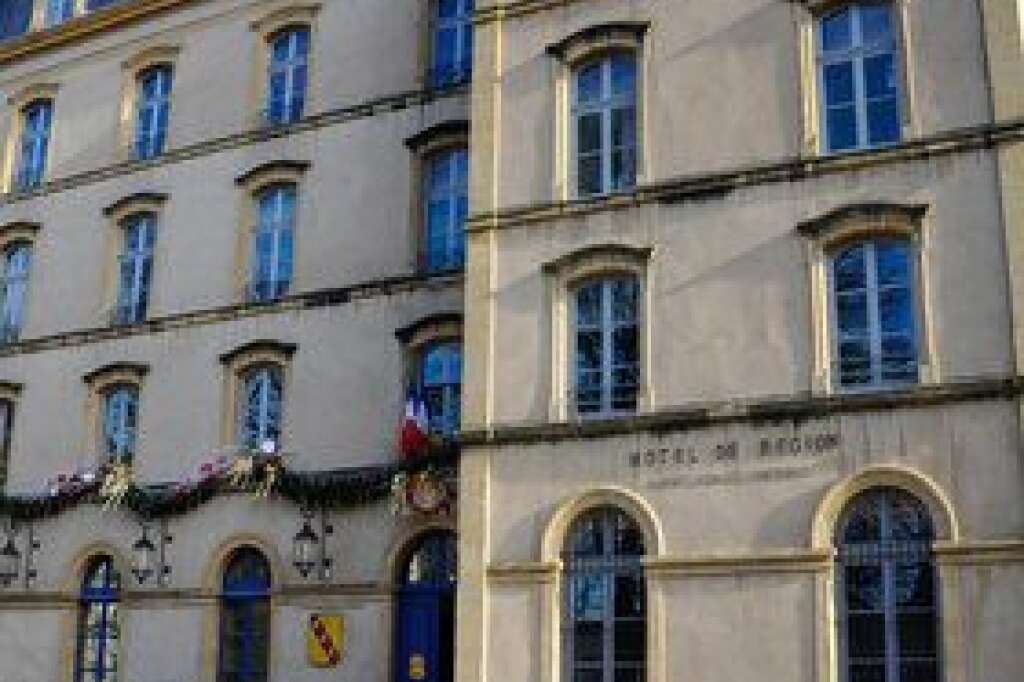 Le Conseil régional de Metz (Lorraine) -