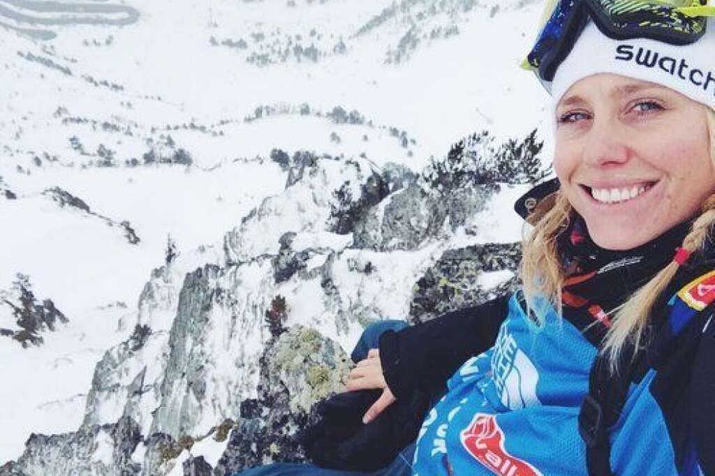 La snowboardeuse Anne-Flore Marxer -