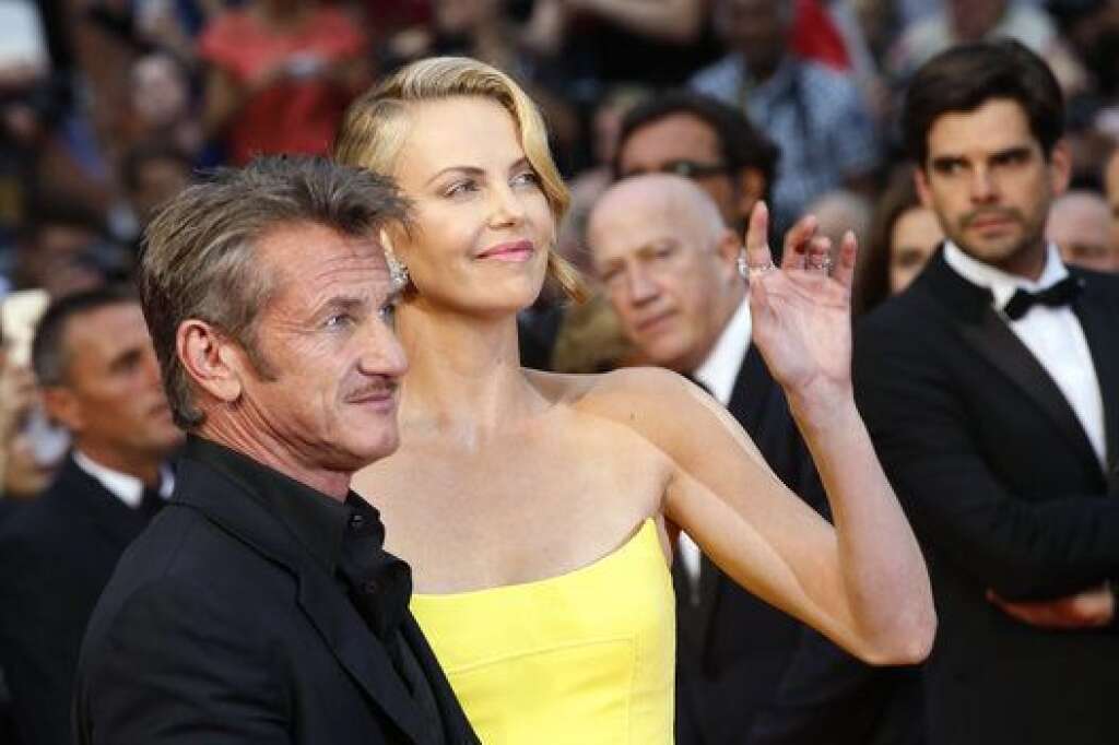 Sean Penn et Charlize Theron -