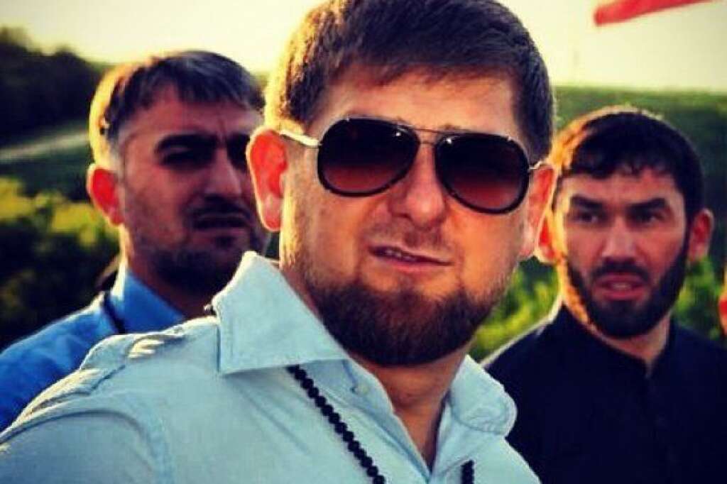 - Le président tchétchène Ramzan Kadyrov, grand fan d'Instagram.