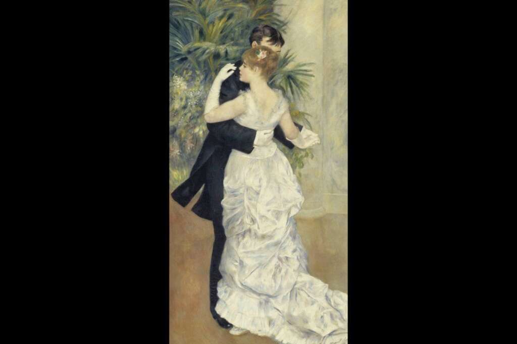 "Danse à la ville" - Pierre-Auguste Renoir (1883) - © RMN (Musée d'Orsay) / Hervé Lewandowski