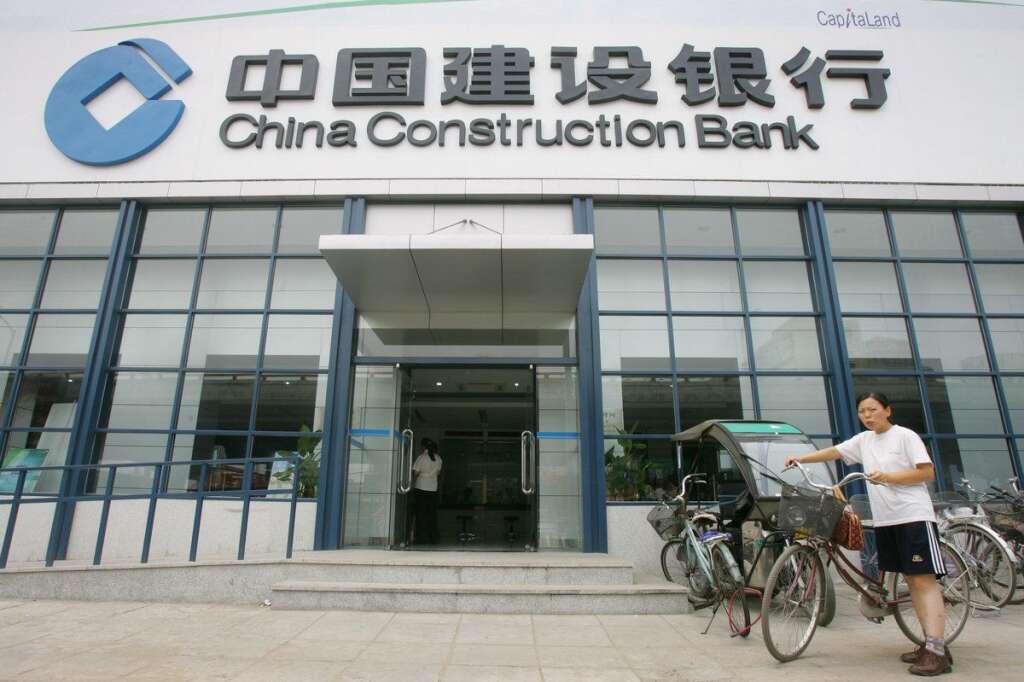 3. China Construction Bank (Banque) : 23,99 milliards de dollars -