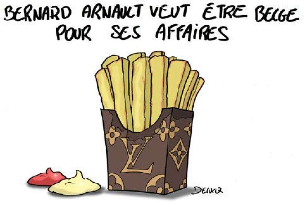 Bernard Arnault déclare son amour aux frites - Xavier Delucq - 11 Septembre: Bernard Arnault: Les vraies raison de son amour pour la Belgique  <a href="http://www.huffingtonpost.fr/xavier-delucq/bernard-arnault-exil-belgique_b_1871663.html">Lire le billet</a>