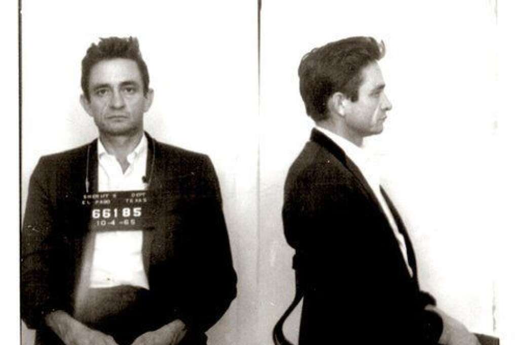 Johnny Cash - Arrêté pour possession illégale de tranquillisants