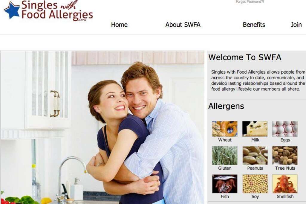 Singles with Food Allergies - Cacahuète, crustacés, œufs, poisson , etc. Quelle que soit votre allergie alimentaire, vous pouvez maintenant trouver quelqu'un qui vous comprendra.