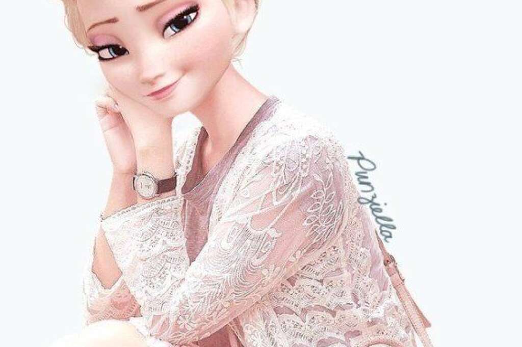 Elsa de La reine des neiges -