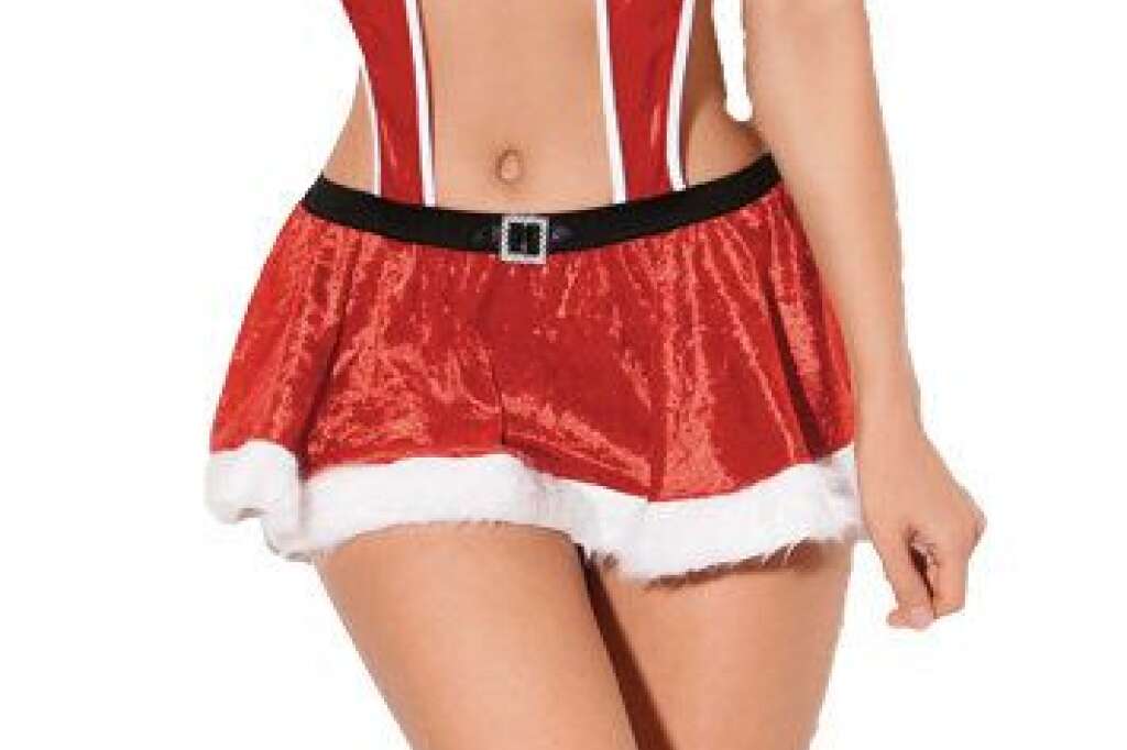 Dream of Christmas costume, $35.02 - On the third day of Christmas, my true love gave to me... <a href="http://www.sears.com/unknown-dream-of-christmas-plus-women-s-plus-size/p-SPM5859079407?prdNo=5&blockNo=5&blockType=G5">a wardrobe malfunction, probably.</a>