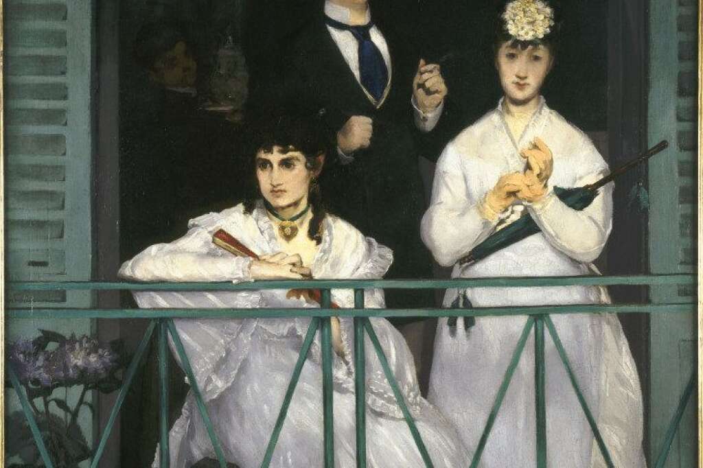 "Le Balcon" - Edouard Manet (1868-69) - © RMN (Musée d'Orsay) / Hervé Lewandowski