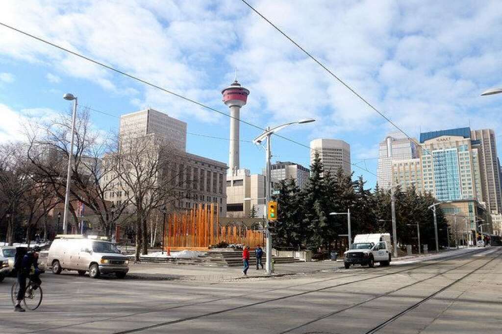 5. Calgary (Canada) - Troisième ville du Canada, Calgary est destination pour les touristes et notamment les amateurs de sports d'hiver. Elle accueille aussi d'importants festivals et fut la première ville canadienne hôte des JO d'hiver en 1988.