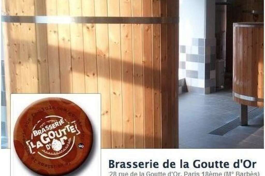 La brasserie de la goutte d'or - <a href="http://www.brasserielagouttedor.com/" target="_blank">Le site de la brasserie de la Goutte d'or</a>