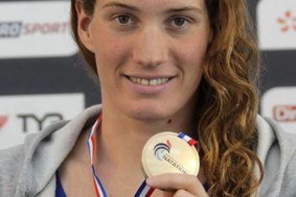 La nageuse Camille Muffat -