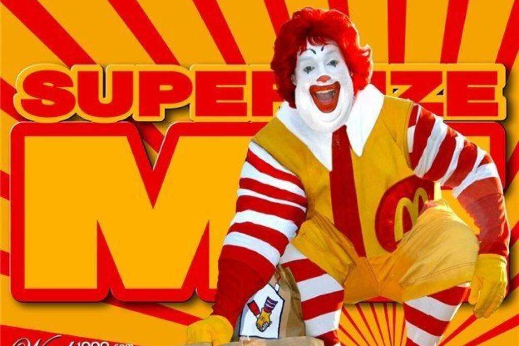 Ronald McDonald's - Sans commentaire.