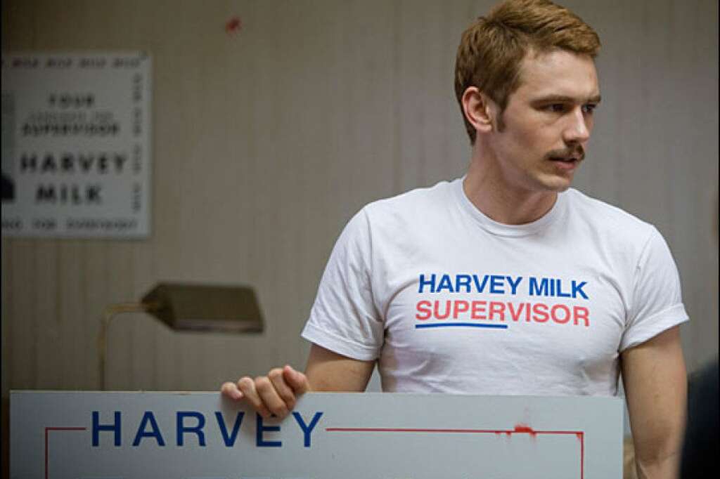 James Franco dans "Harvey Milk" -