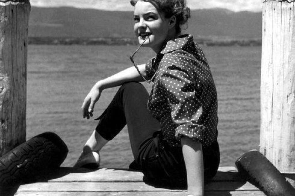 Romy Schneider - Née en Autriche en 1938 et possédant aussi la nationalité allemande, l'actrice rendue célèbre par son incarnation de l'impératrice Sissi a été naturalisée française après être venue vivre et faire carrière en France dans les années 60.