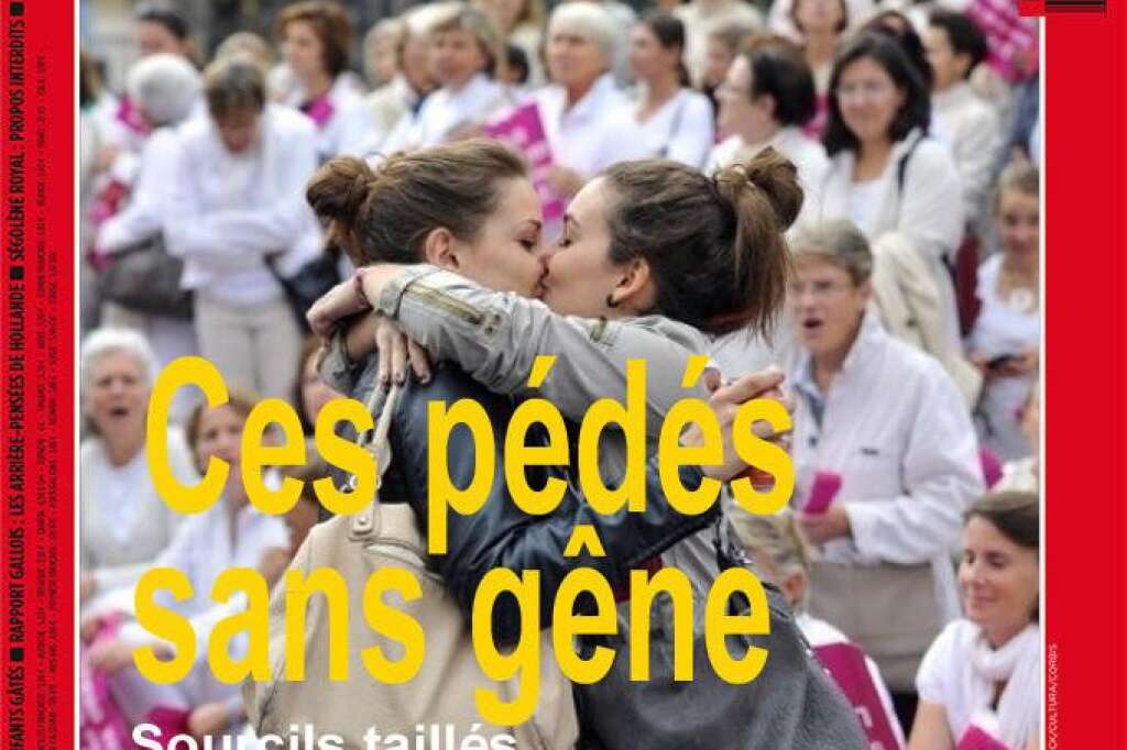 Le célèbre baiser de Marseille -