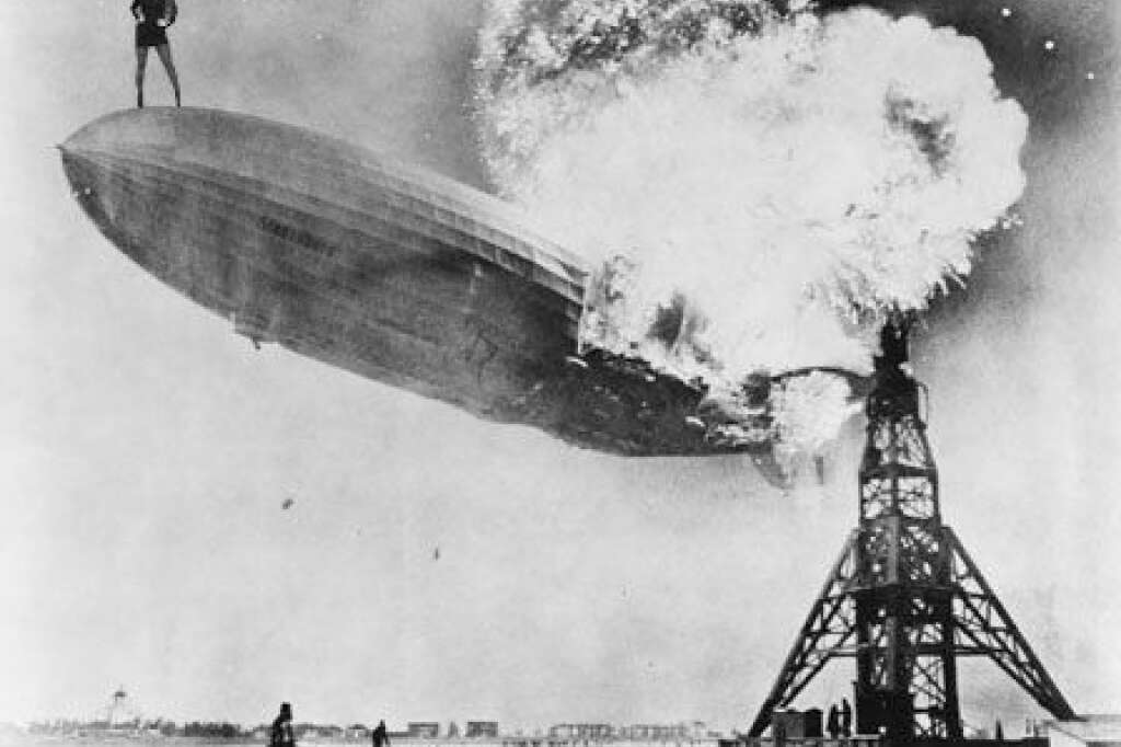 L'incendie de l'Hindenburg le 6 mai 1937 -