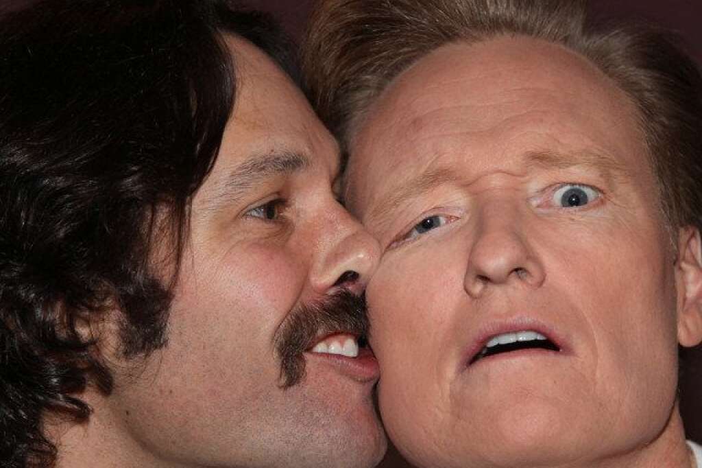 Conan O'Brien & Paul Rudd -