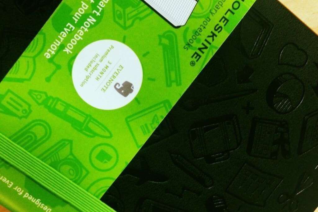 Moleskine and Evernote had a baby -