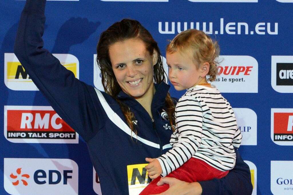 4. Laure Manaudou - Après sa vraie-fausse retraite, la nageuse a rapporté trois médailles des derniers championnats d'Europe.