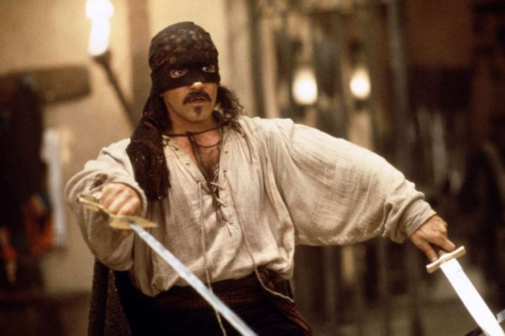 Antonio Banderas dans "Le Masque de Zorro" -