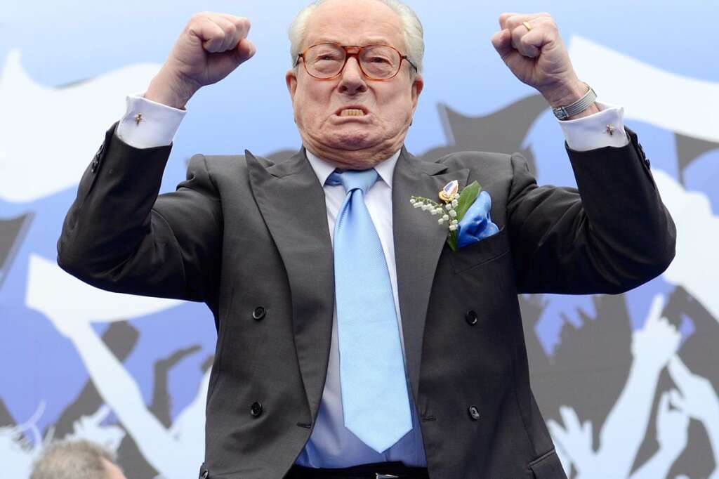 Jean-Marie Le Pen (FN) - Élu au Parlement européen quasiment sans discontinuer depuis 1984, le président d'honneur du FN brigue un nouveau mandat. C'est dans le Sud-Est, où son parti fait d'excellents scores, que Jean-Marie Le Pen se présentera.