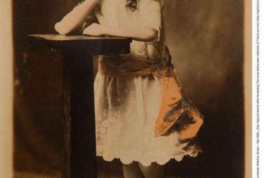 La mode à bord du Titanic - Lillian Asplund a survécu à la tragédie, mais a perdu son père et ses trois frères dans le naufrage.