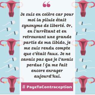 Témoignage d'une femme #PayeTaContraception