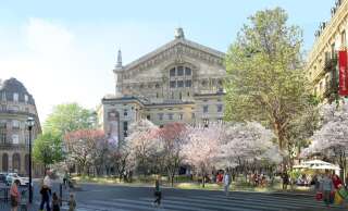Les abords de l'Opéra Garnier, dans le IXe arrondissement, vont eux aussi être végétalisés de manière spectaculaire.
