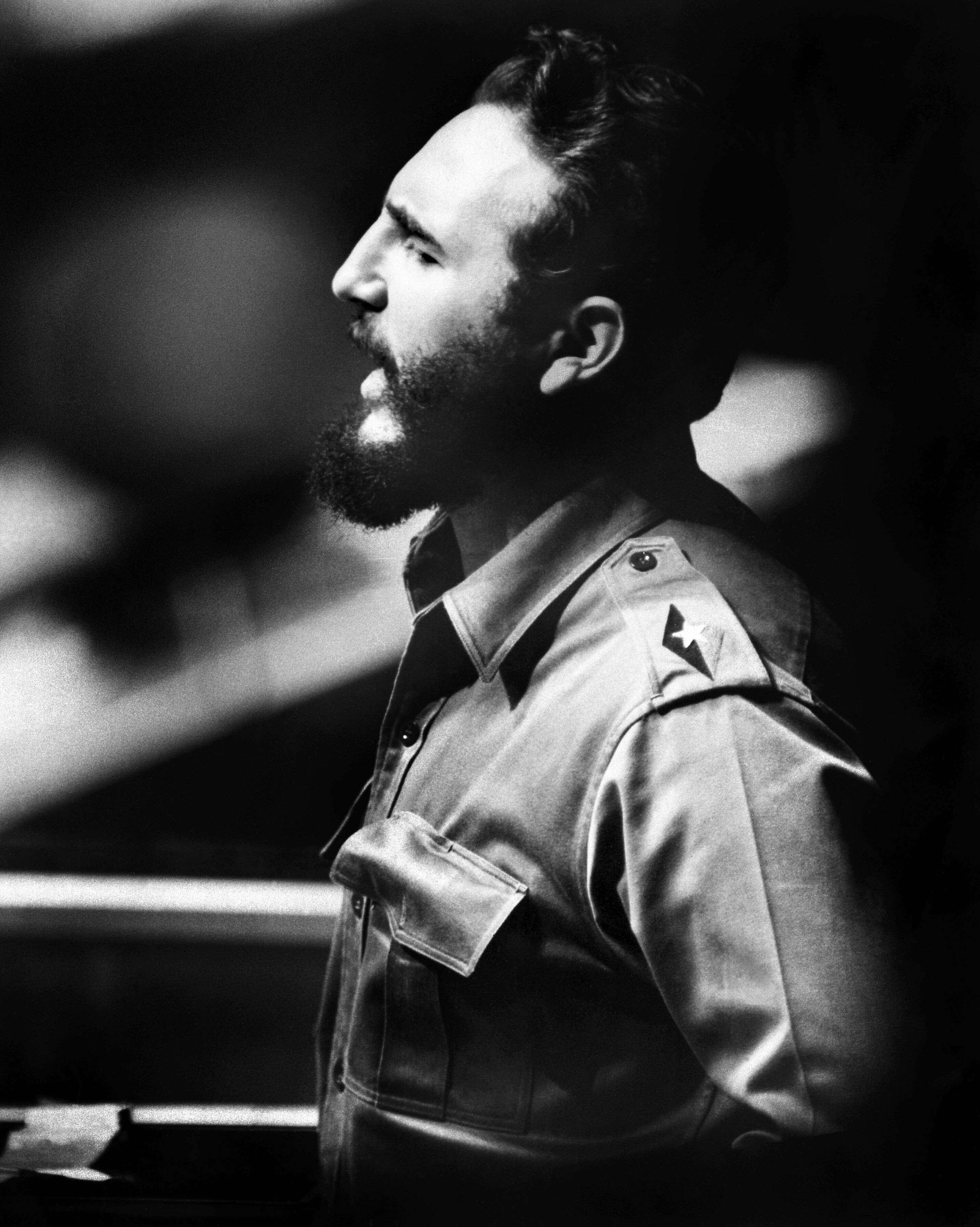 Fidel Castro à New York le 26 octobre 1960.