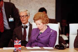 Margaret Thatcher, Première ministre de 1979 à 1990.