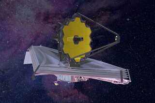 Une représentation du télescope spatial James Webb. (photo d'illustration)