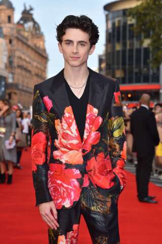 Timothee Chalamet attending the Beautiful Boy Premiere as part of the BFI London Film Festival at the Cineworld Leicester Square, London. (Photo by Matt Crossick/PA Images via Getty Images)