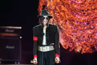 Michael Jackson à la cérémonie des 