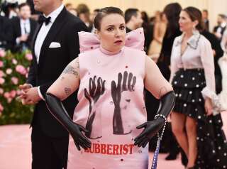 NEW YORK, NEW YORK - MAY 06: Lena Dunham attends The 2019 Met Gala Celebrating Camp: Notes on Fashion at Metropolitan Museum of Art on May 06, 2019 in New York City. (Photo by Theo Wargo/WireImage)