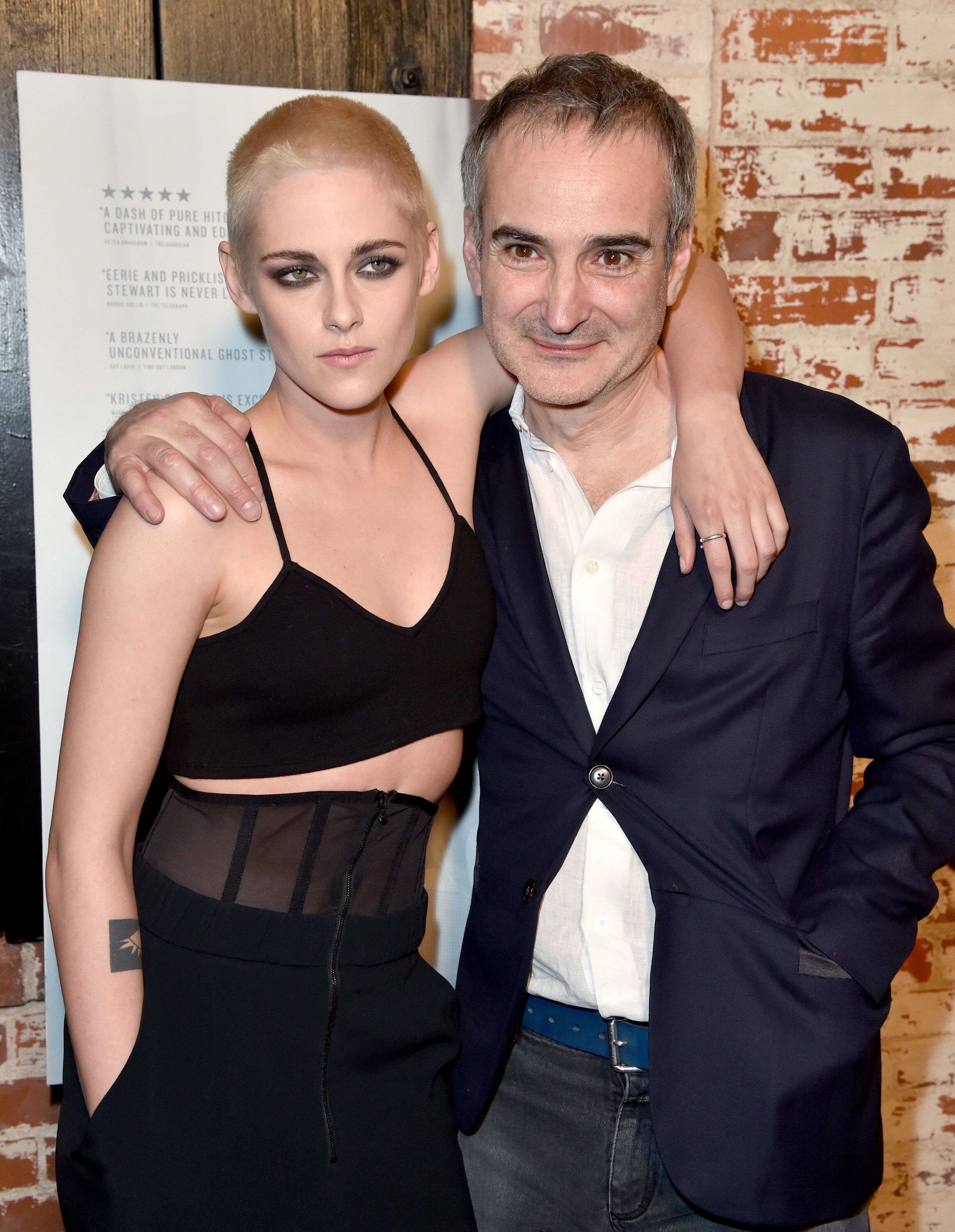 L'actrice Kristen Stewart et le réalisateur Olivier Assayas mardi 7 mars à Los Angeles pour la première de 