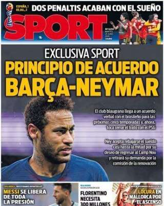 Accord de principe entre Neymar et le Barça