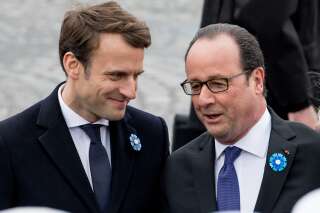 Président de la République au moment où Uber s'est implanté en France, François Hollande assure n'avoir été aucunement au courant des actions de lobbying d'Emmanuel Macron, alors ministre de l'Économie (photo d'archive prise en mai 2017).