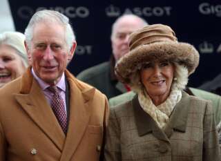 Prince Harry's father Prince Charles and Camilla Parker Bowles, the Duchess of Cornwall