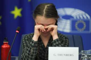 Greta Thunberg a livré un discours particulièrement émouvant au Parlement européen, à Strasbourg, mardi 16 avril.