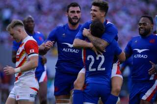 Rugby: La France bat encore le Japon et finit invaincue cette saison
