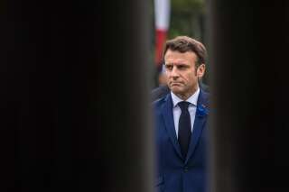 EXCLUSIF - La popularité de Macron (ici le 8 mai 2021) au plus bas depuis un an après sa défaite aux législatives