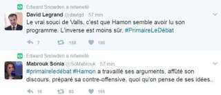Edward Snowden retweet les bons points accordés à Benoît Hamon.
