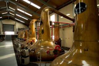 Scottish whisky distillery
