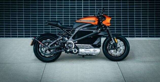 La moto électrique LiveWire de Harley Davidson.